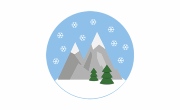 Schnee-Animation logo