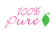 100% Pure logo