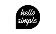 hello simple logo