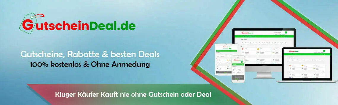 GutscheinDeal.de homepage banner