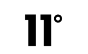 11 Degrees logo